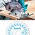 �}�L�^�b�[�d���`�b�v�\�[�J�b�^ 125mm (�{�̂̂݁EDC�z���C�g���^���`�b�v�\�[�t��)�bCS003GZ