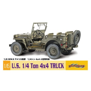 1 6 Ww Ii アメリカ陸軍 1 4トン 4x4 小型軍用車 Ch750 Joshin Webショップ 通販 サイバーホビー Ch750 4x4コガタク