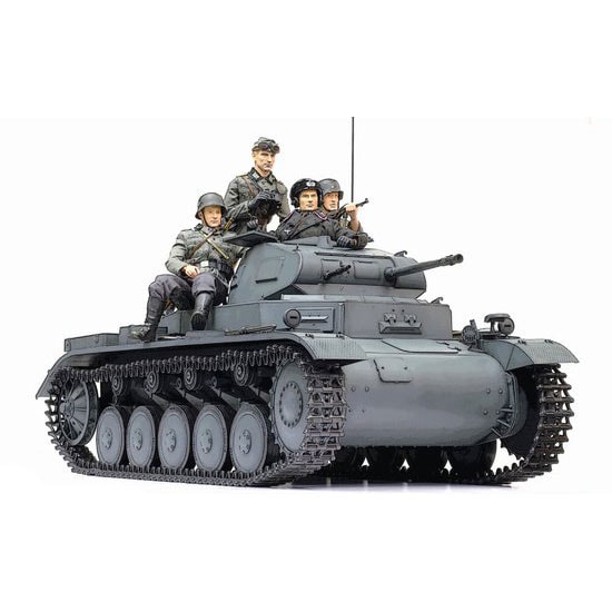 1/6 2号戦車 ドイツIV号戦車 F型・伝令バイクセット`北アフリカ戦線