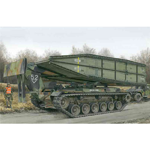 再生産】1/35 アメリカ軍 M48 AVLB 架橋戦車【DR3606