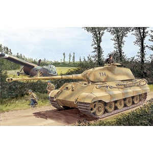 1/35 Sd.Kfz.182キングタイガー ポルシェ砲塔【6189】 | ドラゴン