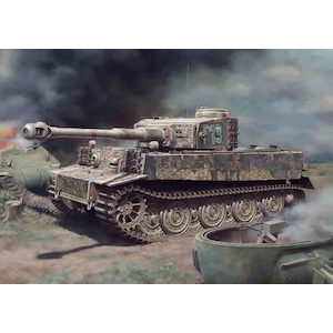 【再生産】1/35 WW.II ドイツ軍 ティーガーI フェールマン戦闘団【DR6484】