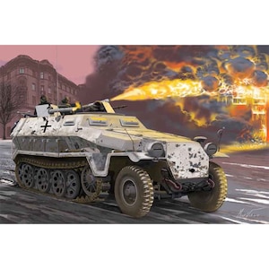 1/35 WW.II ドイツ軍 Sd.Kfz.251/16 Ausf.C 火炎放射型【DR6864】