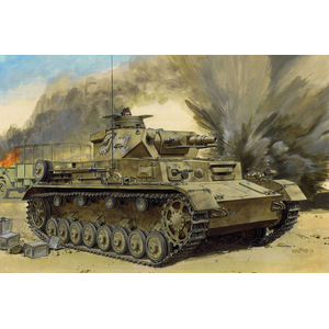 1/35 WW.II ドイツ軍 IV号戦車 D型 DAK (プレミアム・エディション) マジックトラック付属【DR6976MT】【在庫処分】