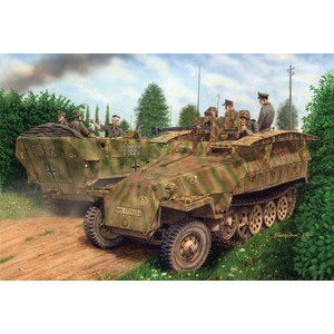 1/72 WW.II ドイツ軍 Sd.Kfz.251/7 Ausf.D 装甲工兵車 (2 in1)【DR7605】