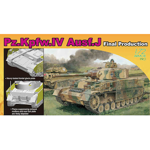 1/72 WW.II ドイツ軍 IV号戦車 J型最終生産型【DR7629】