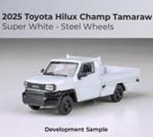 ⭐️美品⭐️トヨタ株主総会2025 ミニカー&専用手提げ袋⭐️未開封⭐️２セット 1/64 トヨタ ハイラックス チャンプ タマラオ 2025 スーパーホワイト