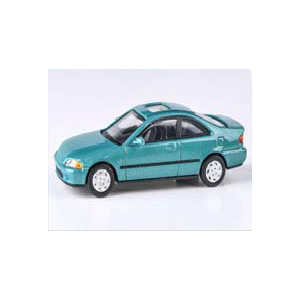 1/64 ホンダ シビック クーペ EJ1 1995 アズテックグリーン RHD【PA-65762】