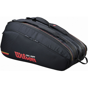 Wilson (�E�C���\��)�b�e�j�X PRO STAFF CLASSIC 12PK RACKET BAG  �i�u���b�N�j�bWR80517010