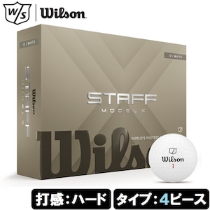 �E�C���\���bStaff Model X �X�^�b�t���f�� X �S���t�{�[�� 1�_�[�X 12������i�z���C�g�j�b26-STAFF-MODEL-X-WH