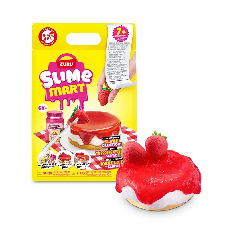 スライムマート ショッピングバッグ ストロベリーチーズケーキ