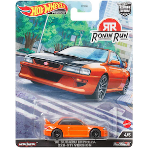 ホットウィール カーカルチャー ローニン・ラン - ’98 スバル インプレッサ 22B-STi バージョン【HCK14】