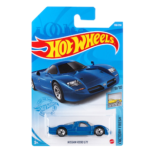ホットウィール ベーシックカー ニッサン R390 GT1【HCM50】