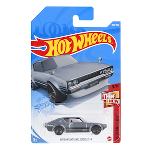 ホットウィール ベーシックカー 日産 スカイライン 2000 GT-R【HCM67】