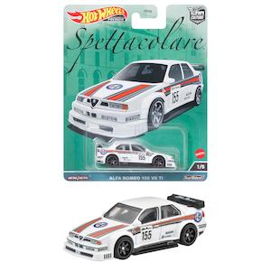 ホットウィール カーカルチャー スペッタコラーレ - アルファロメオ 155 V6 Ti【HKC48】
