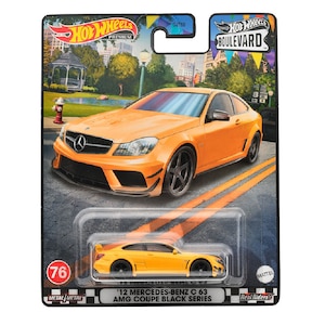 ホットウィール ブールバード - ’12 メルセデス・ベンツ C63 AMGクーペ ブラックシリーズ【HKF23】