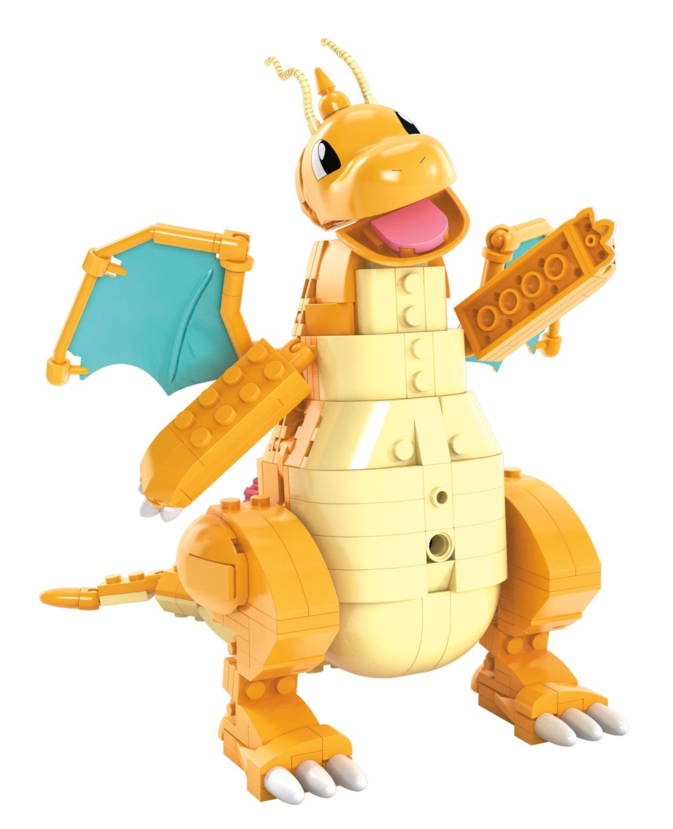 ポケモン ブックエンド 海外限定 カイリューのみ メガブロック ポケモン アドベンチャーワールド カイリューと
