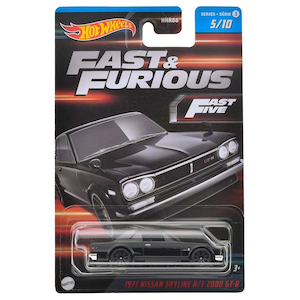 ホットウィール 1971 日産スカイライン H/T 2000 GT-R【HNT15】