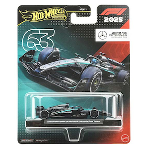 ホットウィール プレミアム レース アソートメント メルセデス-AMG ペトロナス フォーミュラ 1 チーム (#63)【JKD80】