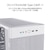ASUS�b�G�C�X�[�X�b�~�h���^���[�^ PC�P�[�X Prime AP201 MicroATX Case�i�z���C�g�j�bAP201 ASUS PRIME CASE TG WHITE EDITION