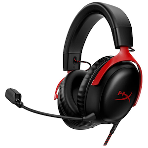 HyperX（ハイパーエックス）｜Cloud III ゲーミングヘッドセット(レッド)｜727A9AA