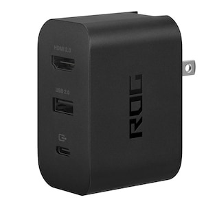 ASUS（エイスース）｜ROG Gaming Charger Dock 65W ACアダプター｜ROG_65W_CHARGERDOCK
