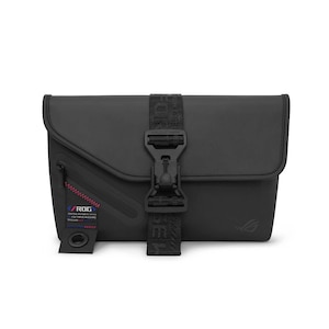 ASUS（エイスース）｜ダストバッグ 脱着式ストラップ 約3L ROG SLASH Sling Bag 2.0（ブラック）｜ROG_SLASH_BC3003