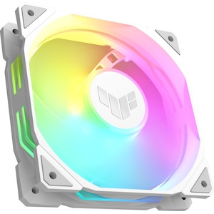 ASUS｜エイスース｜ARGB ケースファン TUF Gaming TR120 ARGB Fan 120mm（ホワイト）｜TUFGTR120ARGBWHITE