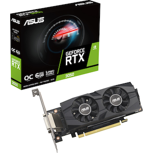 ASUS｜エイスース｜ASUS NVIDIA GeForce RTX 3050 チップセット搭載グラフィックボード｜RTX3050-O6G-LP-BRK