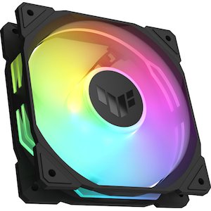 ASUS｜エイスース｜ARGB ケースファン TUF Gaming TR120 ARGB Reverse Fan 120mm｜TUFGTR120ARGBRVB