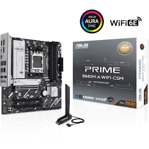 ASUS｜エイスース｜ASUS PRIME B840M-A WIFI-CSM Socket AM5対応 AMD B840 チップセット搭載micro-ATX マザーボード【国内正規品】｜PRIME B840M-A WIFI-CSM