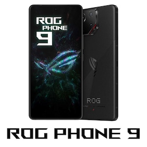ASUS（エイスース）｜ROG Phone 9　(12GB/256GB) ファントムブラック｜ROG9-BK12R256