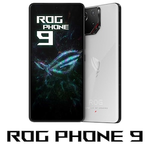 ASUS（エイスース）｜ROG Phone 9　(12GB/256GB) ストームホワイト｜ROG9-WH12R256