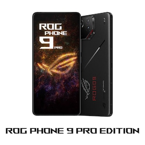 ASUS（エイスース）｜ROG Phone 9 Pro Edition  (24GB/1TB) ファントムブラック｜ROG9PRO-BK24R1T