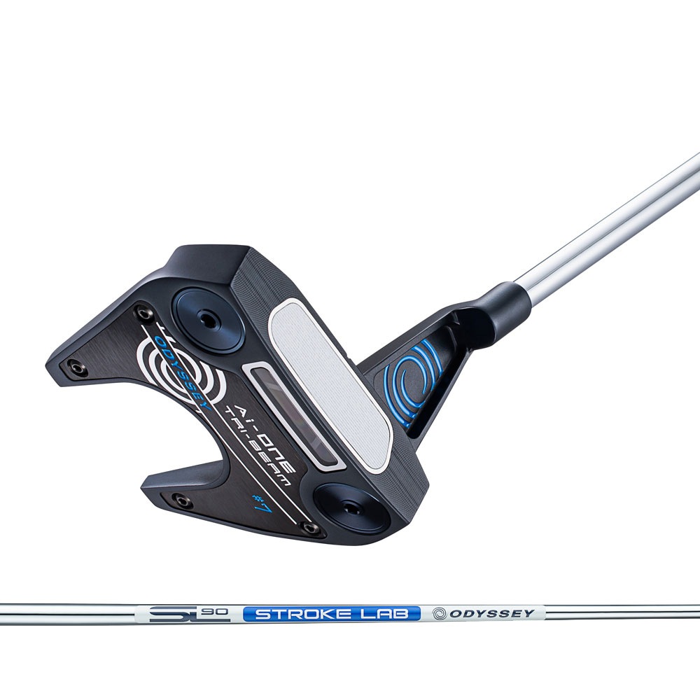 AI-ONE TRI-BEAM #7 パター　33インチ Ai-ONE MILLED TRI-BEAM SEVEN Tパター | Odyssey Putters