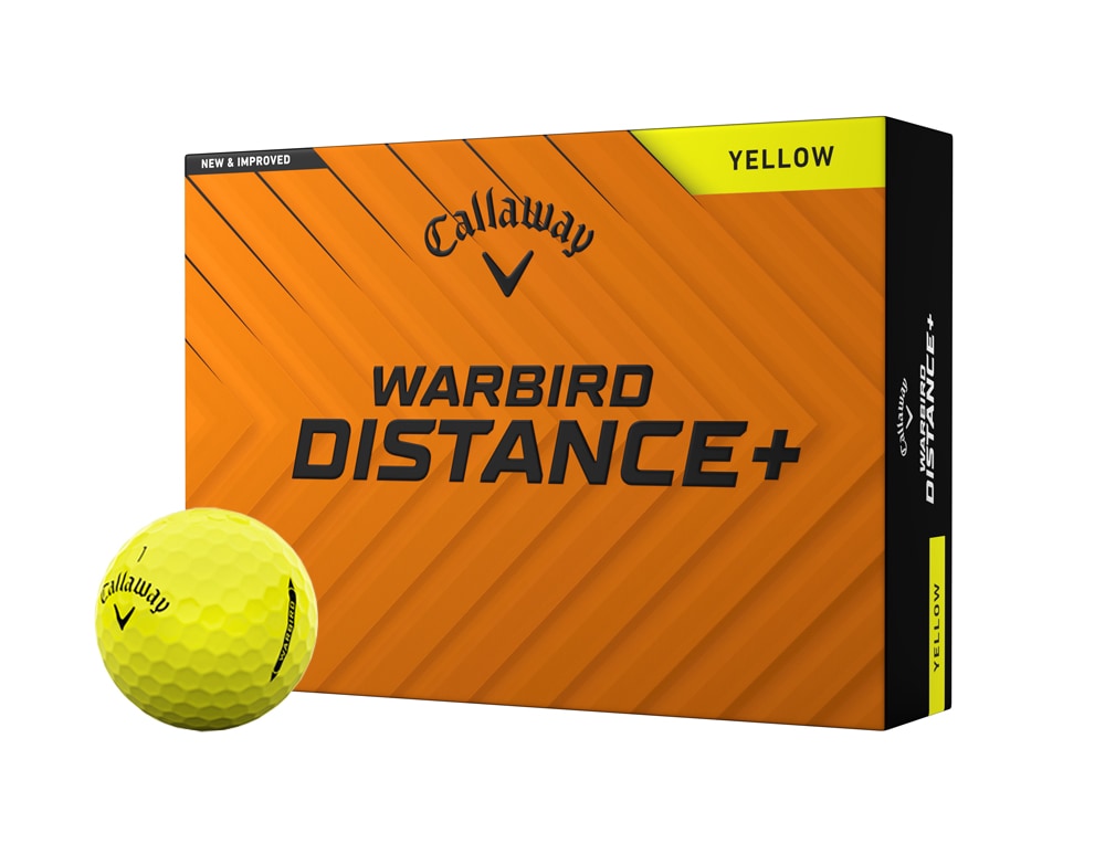 WARBIRD DISTANCE＋ ゴルフボール 1ダース 12個入り(ホワイト