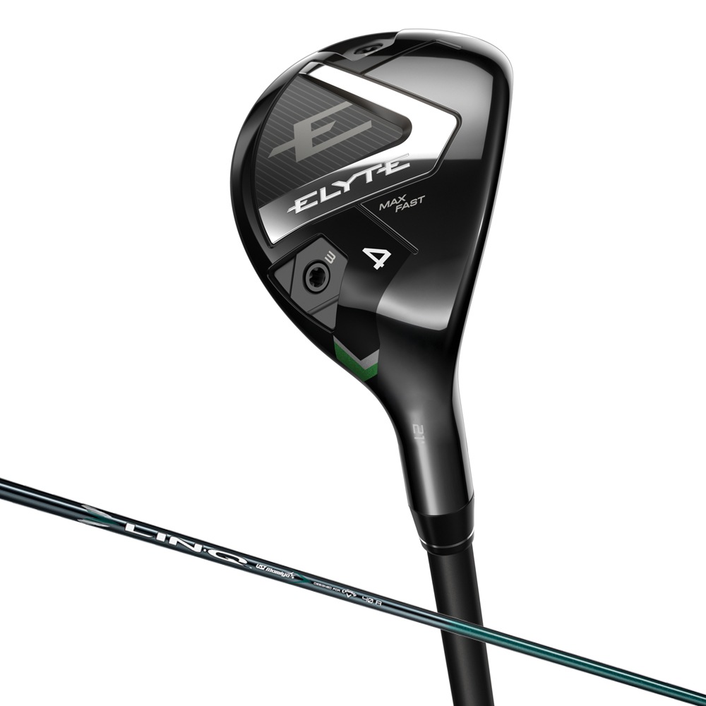 Callaway - CallawayMAXFASTユーティリティ4 エリート MAX FAST ユーティリティ 4H ロフト角21° (LIN-Q GREEN