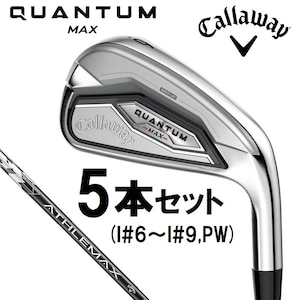 �L�����E�F�C�bQUANTUM MAX �A�C�A�� 5�{�Z�b�g(I#6�`I#9�APW)�yATHLEMAX 60 for Callaway �V���t�g�E�t���b�N�XR�z�bCW-QTM-6PW-60R