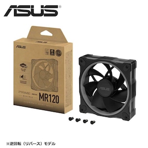 ASUS�b�G�C�X�[�X�bMR120 REVERSE ARGB FAN�V���[�Y 28mm�t���[�� ���ʏƖ� ARGB 120mm �É� ���o�[�X��] PC�P�[�X�t�@���i�u���b�N�j�bMR120 REVERSE ARGB FAN BLACK
