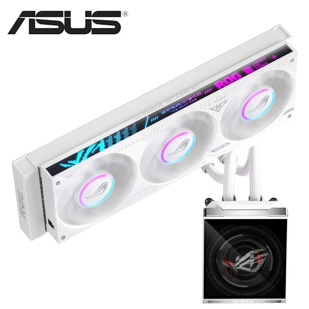 オールインワン簡易水冷CPUクーラー ROG Strix SLC IV 360 ARGB LCD