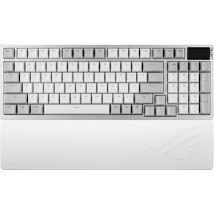 ASUS�i�G�C�X�[�X�j�b�Q�[�~���O�L�[�{�[�h ROG Azoth 96 HE Lite Gaming Keyboard WHTE�i���s�b�h�g���K�[�Ή� ROG HFX V2X���C�X�C�b�` �p��z�� �z���C�g�j�bROG/AZOTH/96/HFX2/WH