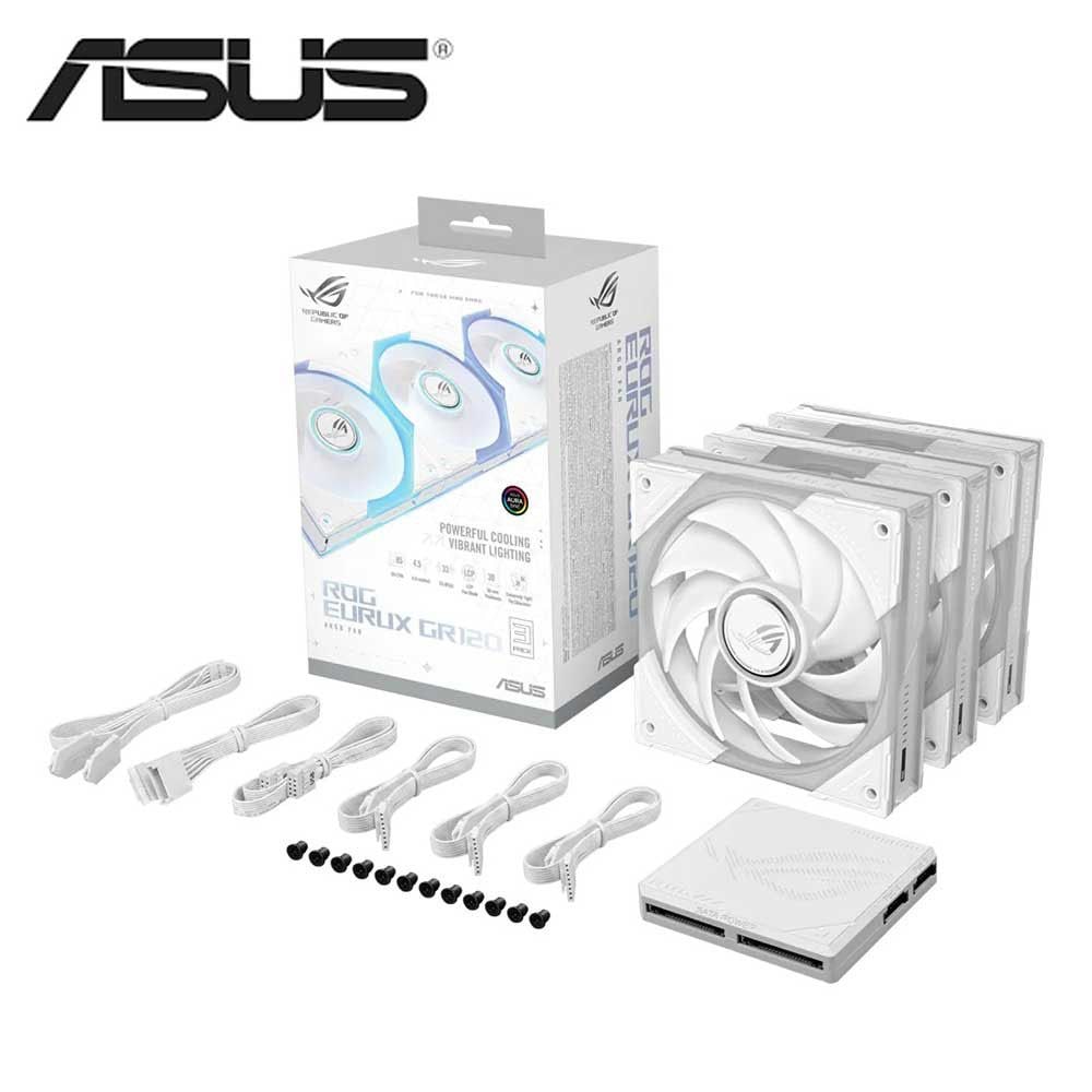ROG EURUX GR120 FAN ARGB 3個パック 30mmフレーム ARGB 120mm 静音