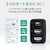 AUKEY�b3in1 USB�[�d�� USB-A/USB-C/HDMI(USB-C to C�P�[�u�� 1m �t��)�bPA-H60-BK