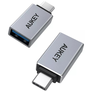 AUKEY�bUSB 3.0 USB-A to C �ϊ��A�_�v�^�[�@(2�Z�b�g)�bCB-A22