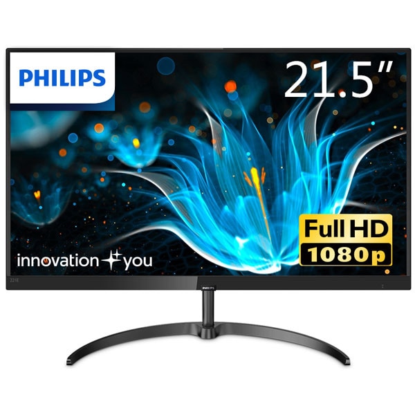 高評価好評】 PHILIPS/フィリップス 納期5月中旬 フルHD対応21.5型