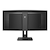 Philips｜フィリップス｜液晶ディスプレイ(34型/曲面型/VA/UWQHD 3440×1440/100Hz/4ms/HDMI2.0/DP1.2/USB Type-C/VESA/PIP・PBP対応/5年保証)(ブラック)｜346B1C/11