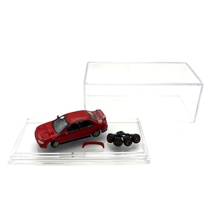 1/64 スバル インプレッサWRX 1994 レッド RHD【64B0056】【在庫処分】