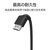 AUKEY�bHDMI�P�[�u�� [HDMI to HDMI] 2m �i�u���b�N/���b�h 2�{�g�݁j�bCB-H01-BKRD