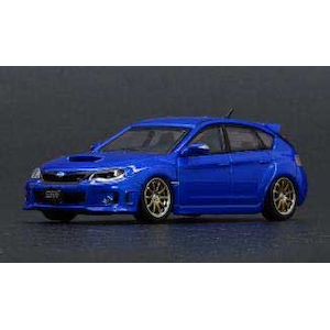 1/64 スバル 2009 インプレッサ WRX ブルー(LHD)【64B0109】