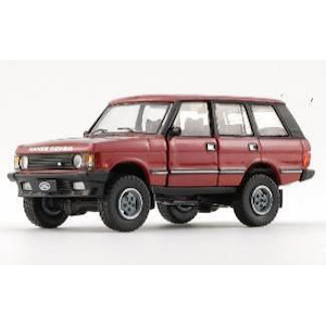 1/64 ランドローバー レンジローバー クラシック LSE 1992 レッド(LHD)【64B0181】